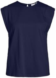 ONLY Topuri și Bluze Femei VILA Top Sinata S/S - Navy Blazer Only albastru EU S