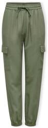 ONLY Pantaloni Femei Noos Caro Pull Up Trousers - Oil Green Only verde EU M