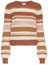 ONLY Pulovere Femei Alvi L/S Knit - Sierra/Brown Suga Only Multicolor EU M