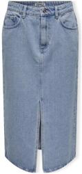 Only Fuste Femei Noos Bianca Midi Skirt - Light Blue Denim Only albastru EU XL