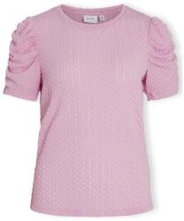 VILA Topuri și Bluze Femei Noos Top Anine S/S - Pastel Lavender Vila roz EU L