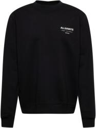 AllSaints Bluză de molton negru, Mărimea XL