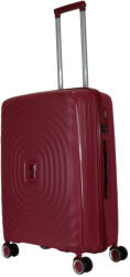 Benzi BZ5751 bordó 4 kerekű közepes bőrönd (BZ5751-M-bordo)