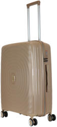 Benzi BZ5751 drapp 4 kerekű közepes bőrönd (BZ5751-M-drapp)