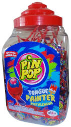 Pinpop nyelvfestő nyalóka görögdinnye-tuttifrutti 100x17g