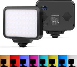 PULUZ 2500-9900K RGB LED lámpa, videólámpa beépített akkumulátorral (PU634)