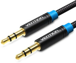 Vention 3.5mm jack/M -> 3.5mm jack/M, (audio, szövet), 2m, kábel (P350AC200-B-M)