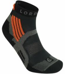 Lorpen Trail running Padded Eco Men Șosete 2738 ANTHRACITE/ORANGE 43-46 EU