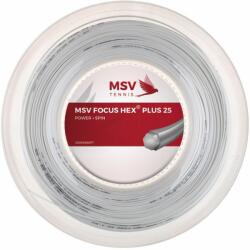 MSV Tenisz húr MSV Focus Hex Plus 25 (200 m) - white