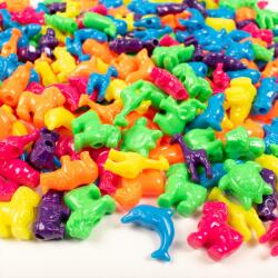 Playbox PlayBox: Színes állatok gyöngyszett különböző színű fűzhető állatokkal 250db-os csomag (2470722)