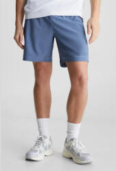 Calvin Klein Pantaloni scurti barbati cu logo cauciucat si bata elastica, Albastru deschis (FI-00GMS4S835_BL5BX_M)
