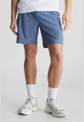 Calvin Klein Pantaloni scurti barbati cu logo cauciucat si bata elastica, Albastru deschis (FI-00GMS4S835_BL5BX_XL)