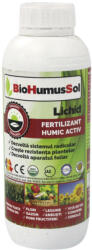 BHS Biohumussol 1L ingrasamant organic foliar/ fertirigare/ tratament samanta BHS (legume, pomi, vita de vie, cultura mare, plante ornamentale, gazon)