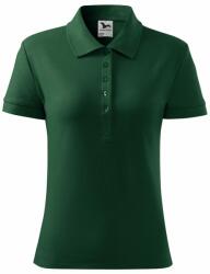 MALFINI Tricou polo damă Cotton - Închisă verde | XXL (213D317)