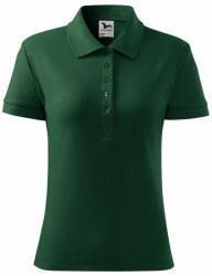 MALFINI Tricou polo damă Cotton - Închisă verde | M (213D314)