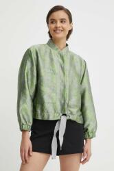 Emporio Armani rövid kabát női, zöld, átmeneti, oversize, 3D2B85 2NGXZ - zöld 42