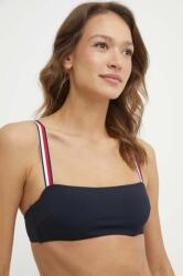 Tommy Hilfiger bikini felső sötétkék, puha kosaras, UW0UW05291 - sötétkék 75C