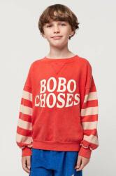 Bobo Choses gyerek melegítőfelső pamutból piros, mintás - piros 123/134