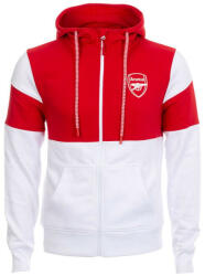 Arsenal pulóver kapucnis zippes S