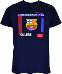 Barcelona póló felnőtt sötétkék XL