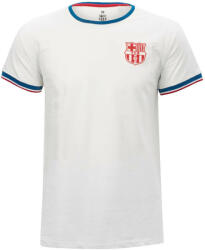 Barcelona póló felnőtt fehér XL