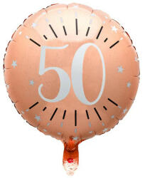 Santex Szám, Számos fólia lufi 18" 45cm - 50-es lufi (LUFI886203)