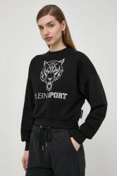 Plein Sport felső fekete, női, nyomott mintás - fekete M - answear - 109 990 Ft
