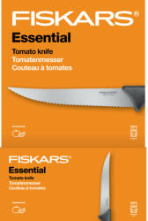 Fiskars Essential ömlesztett paradicsomszeletelő kés (11 cm) (1023816)