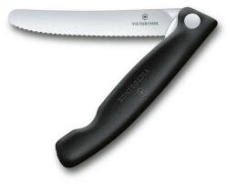 Victorinox Swiss Classic összecsukható paradicsomszeletelő kés (11 cm) fekete (6_7833_FB)