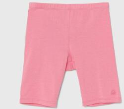 United Colors of Benetton gyerek rövidnadrág rózsaszín, sima - rózsaszín 140 - answear - 4 690 Ft