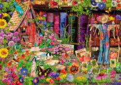 Bluebird Puzzle - Puzzle Aimee Stewart: Grădina Sperietoarelor - 2 000 piese Puzzle
