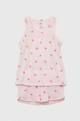 Gap gyerek pizsama rózsaszín, mintás - rózsaszín 140