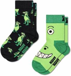 Happy Socks gyerek zokni Kids Dino Socks 2 pár zöld - zöld 24/26