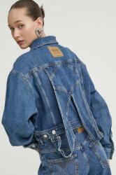 Moschino Jeans farmerdzseki női, átmeneti, oversize - kék S