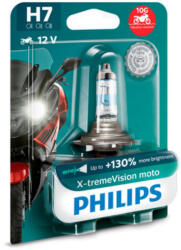 Philips Bec Moto H7 X-Treme Vision 12V 55W (Blister) Philips (12972XV+BW)