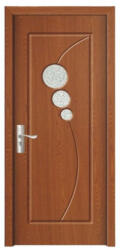 Novo Doors Usa Interior din MDF Novo Doors ND17, Cadru din Lemn Masiv, Geam Sablat, KIT COMPLET, Toc , Manere si balamale incluse (ND17) - novodoors