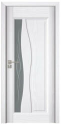 Novo Doors Usa Interior din MDF Novo Doors ND07 LUX PREMIUM, Cadru din Lemn Masiv, KIT COMPLET, Toc Reglabil de 10 CM INCLUS, Plinta pe Ambele Parti (ND07) - novodoors