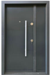 NOVO DOORS Usa metalica dubla de exterior cu izolatie si vizor Novo Doors NDS1200, Din compozit, 2 yale, Kit complet, Pentru case (NDS1200) - novodoors