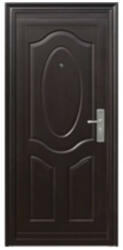 NOVO DOORS Usa metalica de exterior cu izolatie si vizor Novo Doors ND141 , deschidere stanga dreapta, 1 yala, dimensiuni multiple, tabla 0.5 mm, balamale si clanta incluse, toc de 7 centimetri, pentru case (ND1