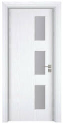 Novo Doors Usa Interior din MDF Novo Doors ND316, Cadru din Lemn Masiv, Geam Sablat, KIT COMPLET, Toc , Manere si balamale incluse (ND316) - novodoors