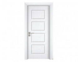 NOVO DOORS Usa Interior din MDF Novo Doors ND82, Cadru din Lemn Masiv, KIT COMPLET, Toc , Manere si balamale incluse (ND82)