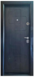 NOVO DOORS Usa metalica de apartament cu izolatie si vizor Novo Doors First Class NDFC021, Deschidere Stanga Dreapta, Dimensiune 200X88 cm, Tabla 1.2 mm, Kit complet, Wenge inchis (NDFC021)