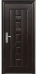NOVO DOORS Usa metalica de exterior cu izolatie si vizor Novo Doors ND137 , deschidere stanga dreapta, 1 yala, dimensiuni multiple, tabla 0.5/0.7 mm, balamale si clanta incluse, toc de 5-7 centimetri, pentru cas