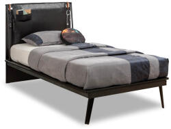 Cilek Pat pentru camera adolescentilor Colectia Dark Metal Line 100x200 cm (20.52.1316.00)