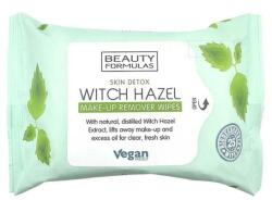 Beauty Formulas Șervețele pentru demachiere cu hamamelis - Beauty Formulas Witch Hazel Make-Up Remover Wipes 25 buc
