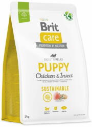 Brit Dog Sustainable Puppy Csirke és rovar 3kg