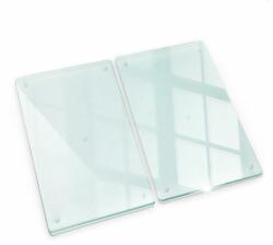 tulup. hu Üveg vágódeszka átlátszó - téglalap alakú kettős 2x30x52 cm