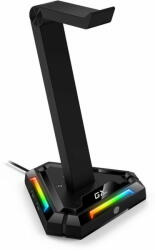  Genius GX-UH100/ headset állvány/ RGB/ USB hub (2x USB, 2x USB-C)