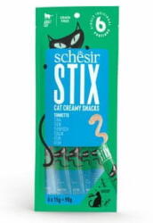 Schesir Cat Delicacy Stix folyékony snack tonhal 6x15g