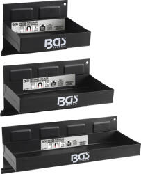 BGS technic Mágneses tárolórekesz készlet | 150/210/310 mm | 3 darabos (BGS-67150)